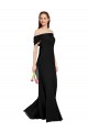 Fit and Flare Long Chiffon Prom Dress with Sash and Open Back Clearance