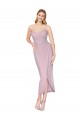 Short Knee Length Chiffon Wrap Cocktail Prom Dress / Homecoming Dress with Straps Clearance