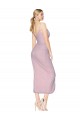 Short Knee Length Chiffon Wrap Cocktail Prom Dress / Homecoming Dress with Straps Clearance