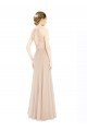 High Halter Neck Illusion Lace Prom Dress with Chiffon Skirt and Keyhole Back Clearance