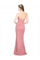 Fitted Sweetheart Mermaid Lace Prom Dress Clearance