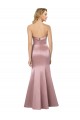 Old Hollywood-Inspired Strapless Satin Prom Dress Clearance