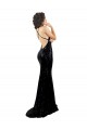 Sleek Fishtail Shaped Open Back Sequin Prom Dress Clearance