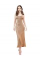 Cowl Neck Silky Satin Midi Length Cocktail Prom Dress / Homecoming Dress Low Back Clearance