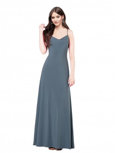 Classic Spandex Prom Dress with Scoop Neckline Clearance
