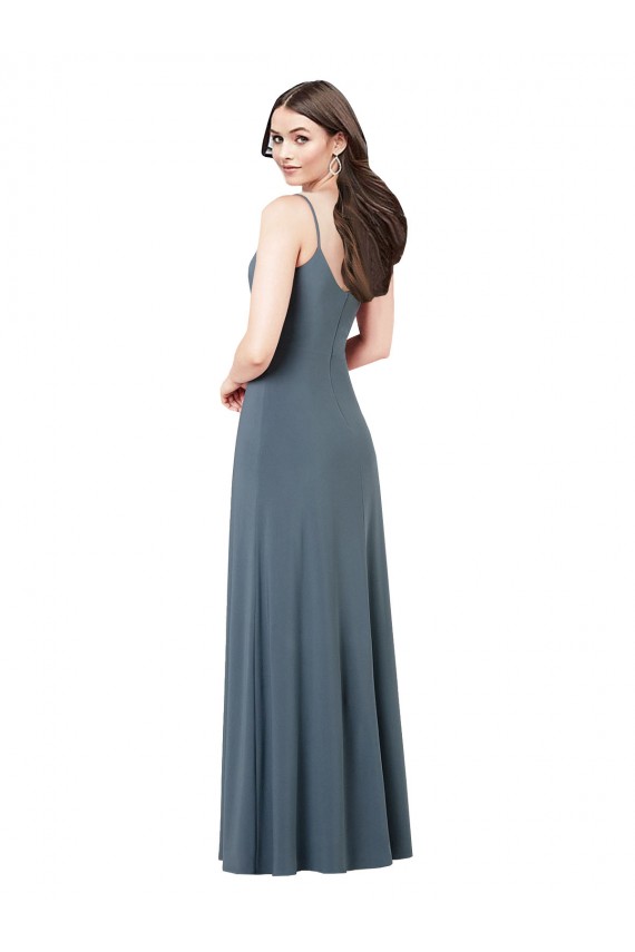 Classic Spandex Prom Dress with Scoop Neckline Clearance