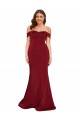 Off Shoulder Sleeves Sweetheart Neckline Long Spandex Prom Dress Clearance