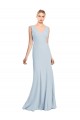 Sleeveless Seamed Bodice Trumpet Prom Dress Clearance