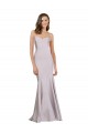 Crepe Mermaid Prom Dress with Low Back Clearance