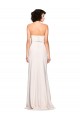 Strapless Crepe Fitted Prom Dress with Twist Bow Clearance