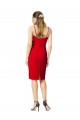 Sleeveless Cocktail Length Sweetheart Neckline Crepe Prom Dress / Homecoming Dress Clearance