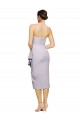 Short Strapless Crepe Cocktail Prom Dress / Homecoming Dress with Ruffles Clearance