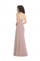 Strapless Princess Line Crepe Mermaid Prom Dress Clearance