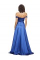 Ball Gown Off the Shoulder Sweetheart Stretch Satin Prom Dress Clearance