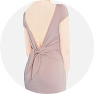 Tie Back Prom Dresses Clearance