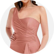 One Shoulder Prom Dresses Clearance